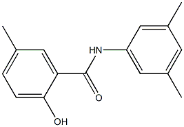 N-(3,5-dimethylphenyl)-2-hydroxy-5-methylbenzamide Structure