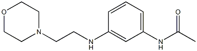 N-(3-{[2-(morpholin-4-yl)ethyl]amino}phenyl)acetamide