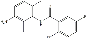  N-(3-amino-2,6-dimethylphenyl)-2-bromo-5-fluorobenzamide