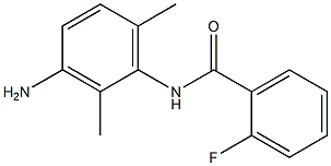 N-(3-amino-2,6-dimethylphenyl)-2-fluorobenzamide Structure