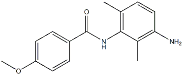 N-(3-amino-2,6-dimethylphenyl)-4-methoxybenzamide Structure