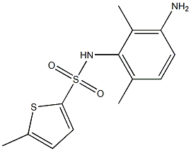 N-(3-amino-2,6-dimethylphenyl)-5-methylthiophene-2-sulfonamide Structure