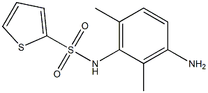 N-(3-amino-2,6-dimethylphenyl)thiophene-2-sulfonamide Struktur