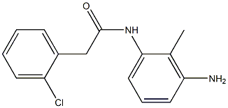 N-(3-amino-2-methylphenyl)-2-(2-chlorophenyl)acetamide|