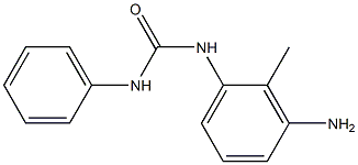 N-(3-amino-2-methylphenyl)-N'-phenylurea Struktur