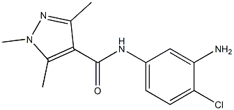 N-(3-amino-4-chlorophenyl)-1,3,5-trimethyl-1H-pyrazole-4-carboxamide