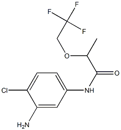 N-(3-amino-4-chlorophenyl)-2-(2,2,2-trifluoroethoxy)propanamide