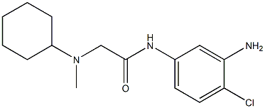 N-(3-amino-4-chlorophenyl)-2-[cyclohexyl(methyl)amino]acetamide|