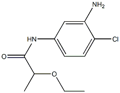 N-(3-amino-4-chlorophenyl)-2-ethoxypropanamide Structure