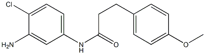  N-(3-amino-4-chlorophenyl)-3-(4-methoxyphenyl)propanamide