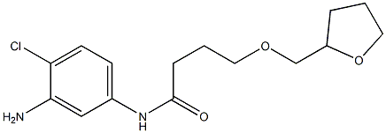  N-(3-amino-4-chlorophenyl)-4-(oxolan-2-ylmethoxy)butanamide