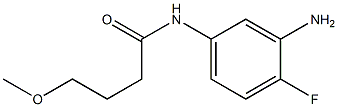  N-(3-amino-4-fluorophenyl)-4-methoxybutanamide