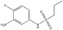 N-(3-amino-4-fluorophenyl)propane-1-sulfonamide|