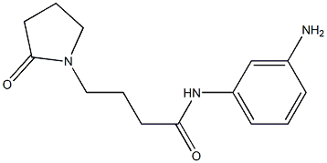  N-(3-aminophenyl)-4-(2-oxopyrrolidin-1-yl)butanamide