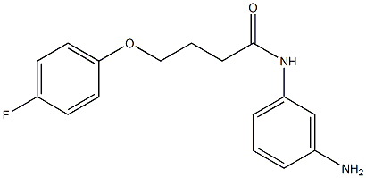 N-(3-aminophenyl)-4-(4-fluorophenoxy)butanamide Structure
