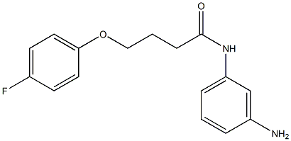 N-(3-aminophenyl)-4-(4-fluorophenoxy)butanamide 结构式