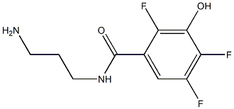N-(3-aminopropyl)-2,4,5-trifluoro-3-hydroxybenzamide|