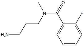 N-(3-aminopropyl)-2-fluoro-N-methylbenzamide|