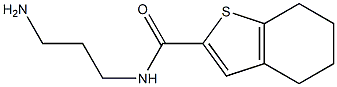  N-(3-aminopropyl)-4,5,6,7-tetrahydro-1-benzothiophene-2-carboxamide