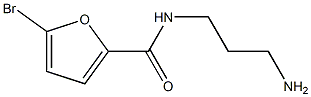 N-(3-aminopropyl)-5-bromo-2-furamide Structure