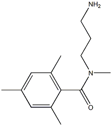 N-(3-aminopropyl)-N,2,4,6-tetramethylbenzamide Structure