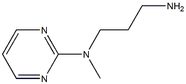 N-(3-aminopropyl)-N-methylpyrimidin-2-amine Struktur