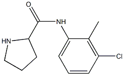  N-(3-chloro-2-methylphenyl)pyrrolidine-2-carboxamide