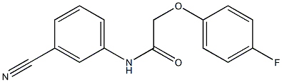 N-(3-cyanophenyl)-2-(4-fluorophenoxy)acetamide|