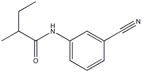  N-(3-cyanophenyl)-2-methylbutanamide