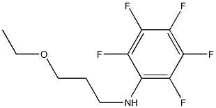 N-(3-ethoxypropyl)-2,3,4,5,6-pentafluoroaniline