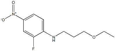 N-(3-ethoxypropyl)-2-fluoro-4-nitroaniline