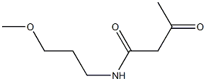 N-(3-methoxypropyl)-3-oxobutanamide Structure