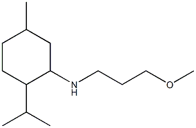 N-(3-methoxypropyl)-5-methyl-2-(propan-2-yl)cyclohexan-1-amine|