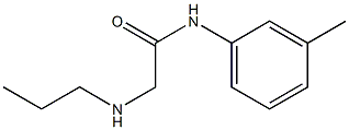  N-(3-methylphenyl)-2-(propylamino)acetamide