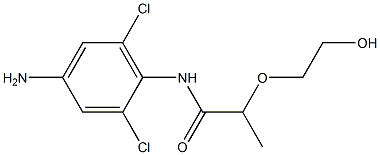 N-(4-amino-2,6-dichlorophenyl)-2-(2-hydroxyethoxy)propanamide