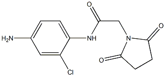  N-(4-amino-2-chlorophenyl)-2-(2,5-dioxopyrrolidin-1-yl)acetamide