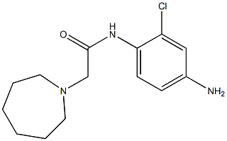  N-(4-amino-2-chlorophenyl)-2-azepan-1-ylacetamide