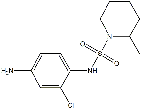  N-(4-amino-2-chlorophenyl)-2-methylpiperidine-1-sulfonamide