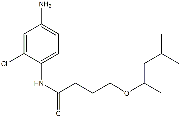 N-(4-amino-2-chlorophenyl)-4-[(4-methylpentan-2-yl)oxy]butanamide|