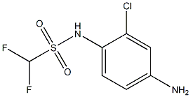 N-(4-amino-2-chlorophenyl)difluoromethanesulfonamide Structure