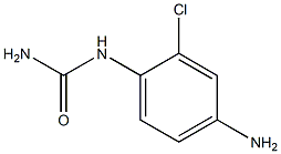 N-(4-amino-2-chlorophenyl)urea 结构式