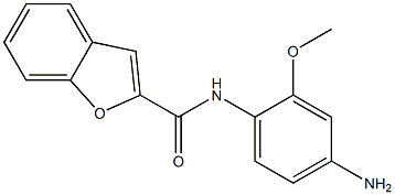 N-(4-amino-2-methoxyphenyl)-1-benzofuran-2-carboxamide Structure