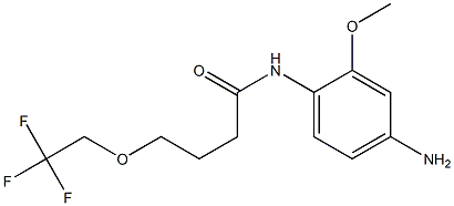  N-(4-amino-2-methoxyphenyl)-4-(2,2,2-trifluoroethoxy)butanamide