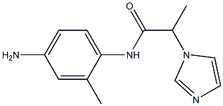 N-(4-amino-2-methylphenyl)-2-(1H-imidazol-1-yl)propanamide