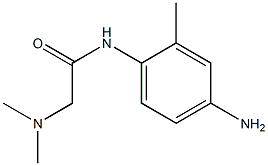 N-(4-amino-2-methylphenyl)-2-(dimethylamino)acetamide Struktur