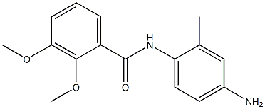 N-(4-amino-2-methylphenyl)-2,3-dimethoxybenzamide Struktur