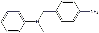 N-(4-aminobenzyl)-N-methyl-N-phenylamine Structure