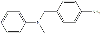 N-(4-aminobenzyl)-N-methyl-N-phenylamine 化学構造式