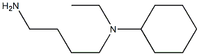 N-(4-aminobutyl)-N-ethylcyclohexanamine Struktur