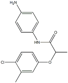 N-(4-aminophenyl)-2-(4-chloro-3-methylphenoxy)propanamide|